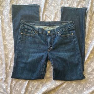 NWOT Citizens of Humanity sz 32 DARK bootcut jeans